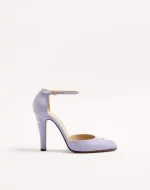 Valentino Hi Dolly Fabric Pumps With Floral Embroidery 105Mm